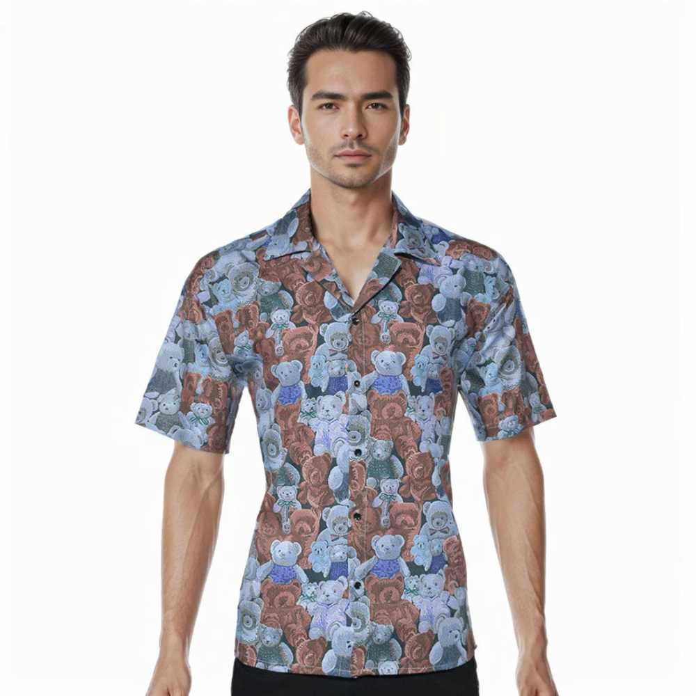 Moschino Teddy Printed Premium Quality Half Sleeve Shirt