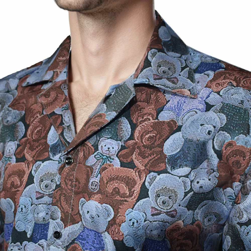 Moschino Teddy Printed Premium Quality Half Sleeve Shirt-3