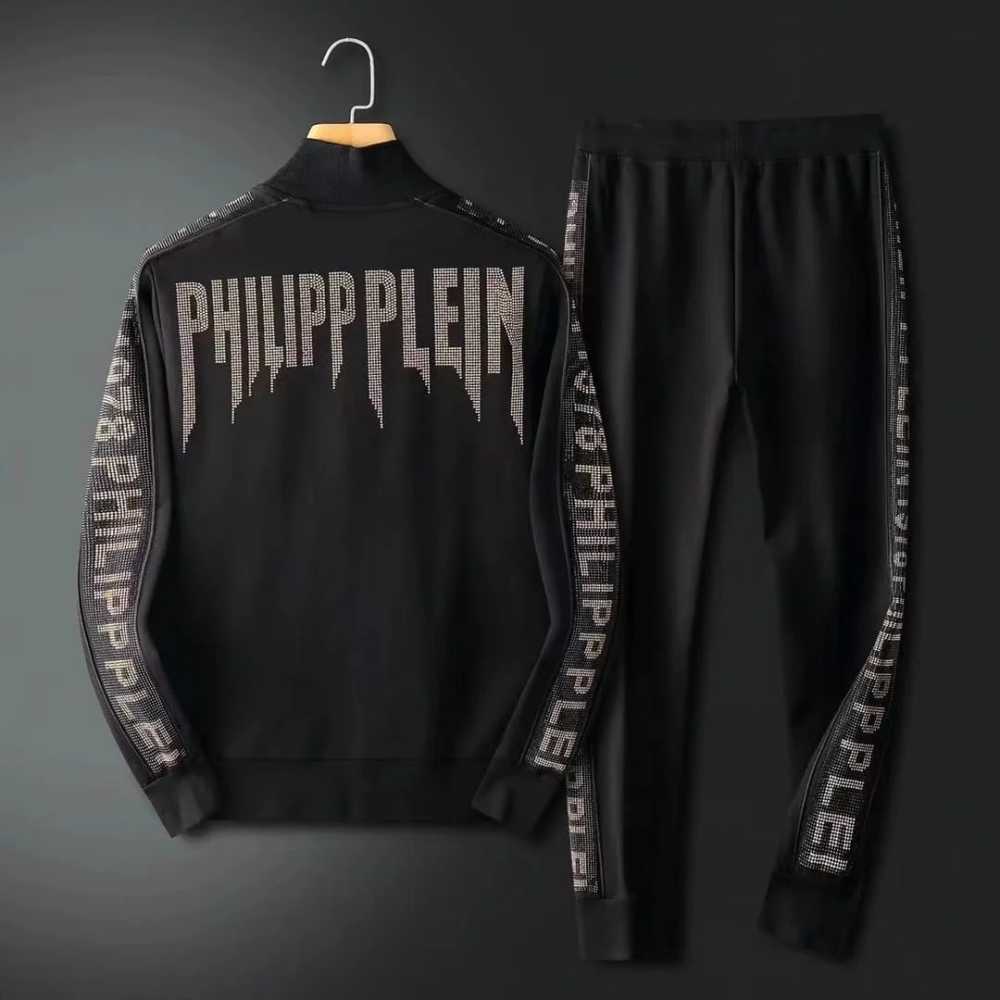 Philipp Plein Black Premium Quality Track Set-1