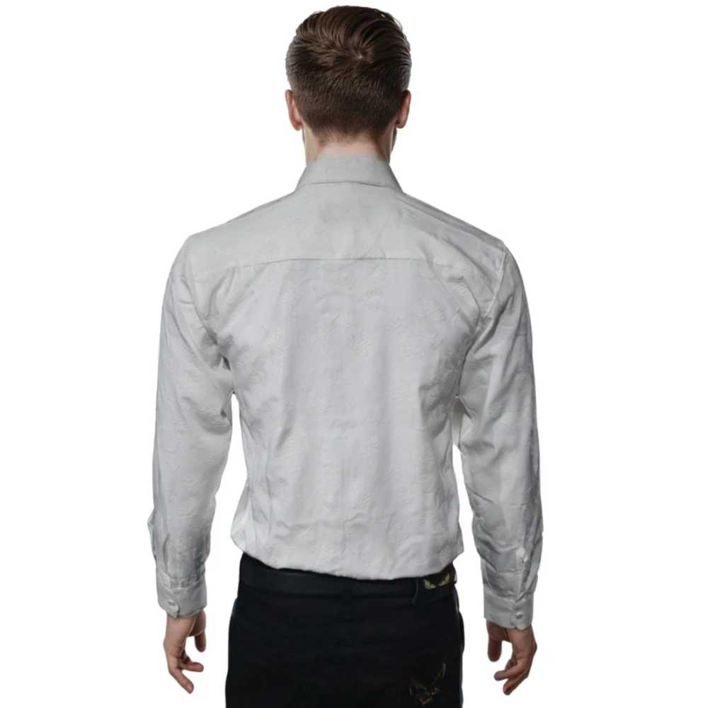 Louis Vuitton White Premium Quality Designer Shirt-1