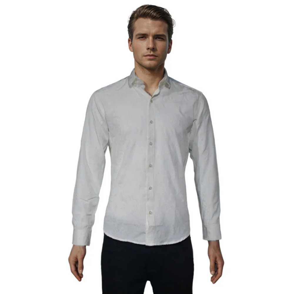 Louis Vuitton White Premium Quality Designer Shirt-5