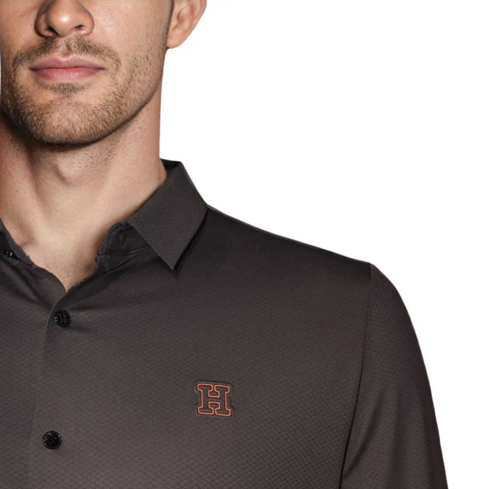 Hermes Paris Umber Brown Premium Quality Shirt-thumb-4