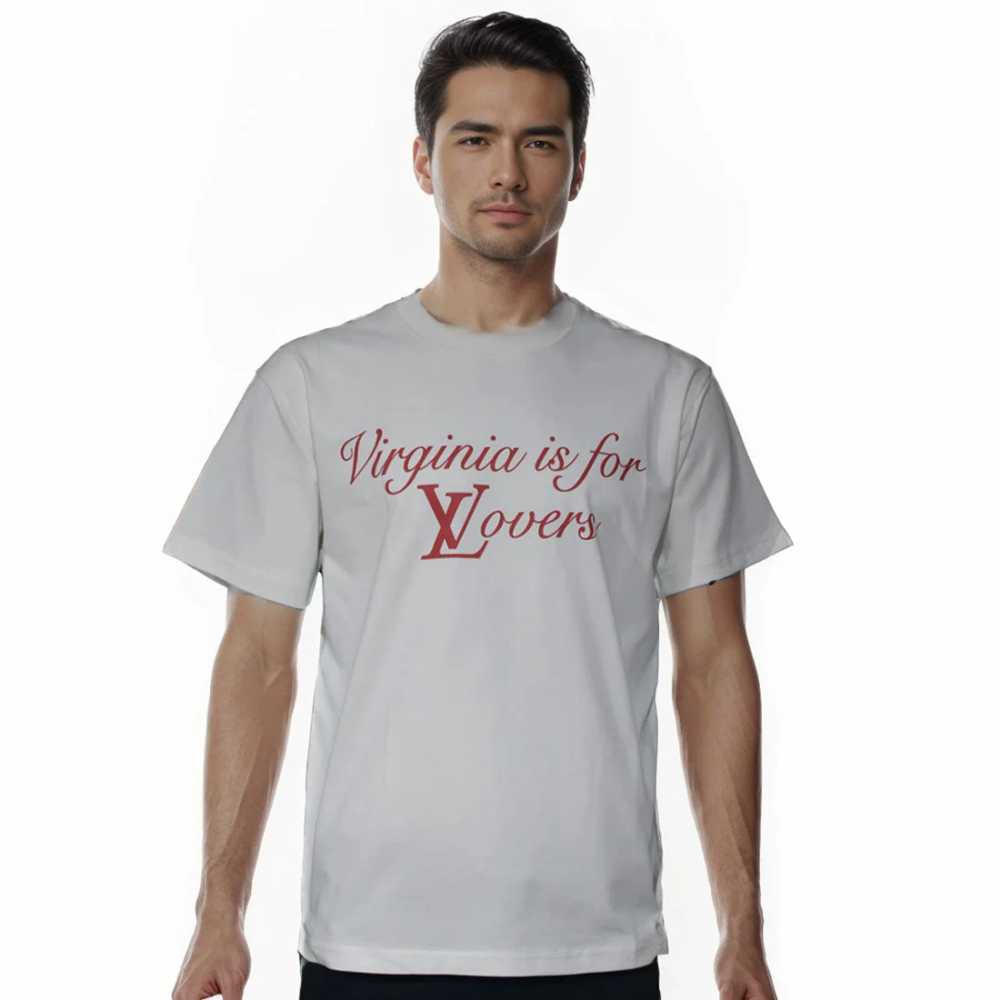 Louis Vuitton Virginia is for Lovers Print White T-shirt