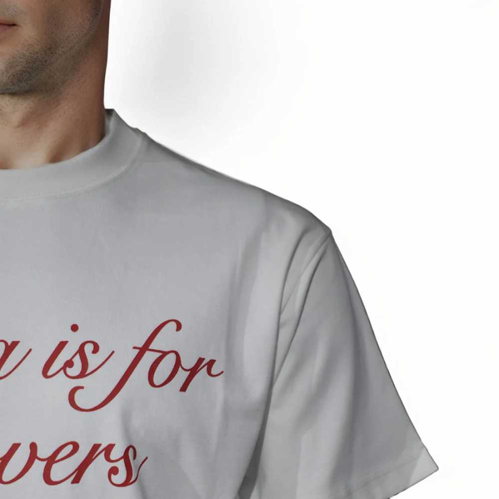 Louis Vuitton Virginia is for Lovers Print White T-shirt-4