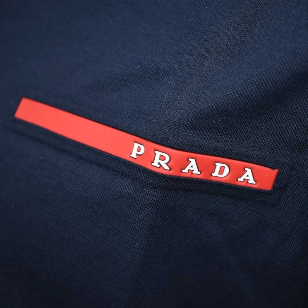 Prada Blue Premium Quality Tees-thumb-1