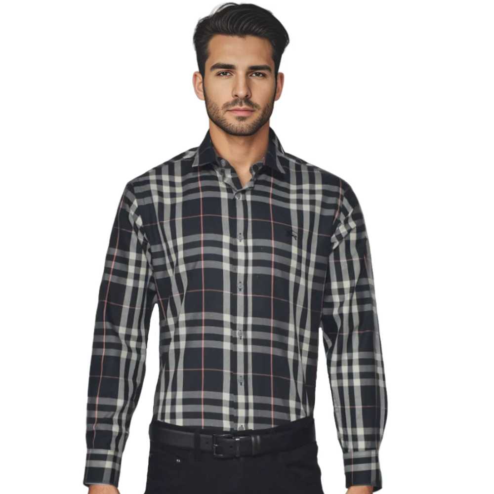 Burberry Black Check, Premium Quality Shirt
