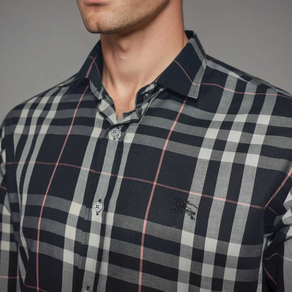 Burberry Black Check, Premium Quality Shirt-2