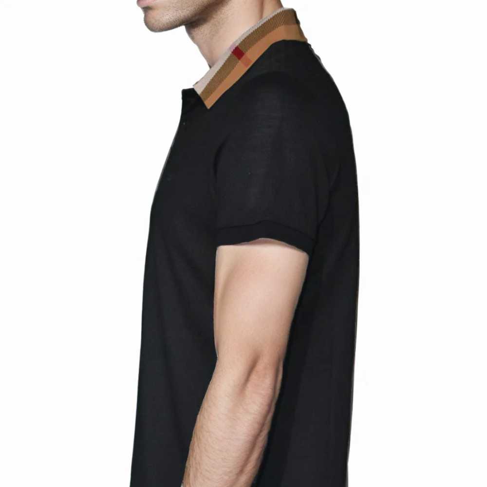Burberry TB Embossed Logo Black Premium T-shirt-3
