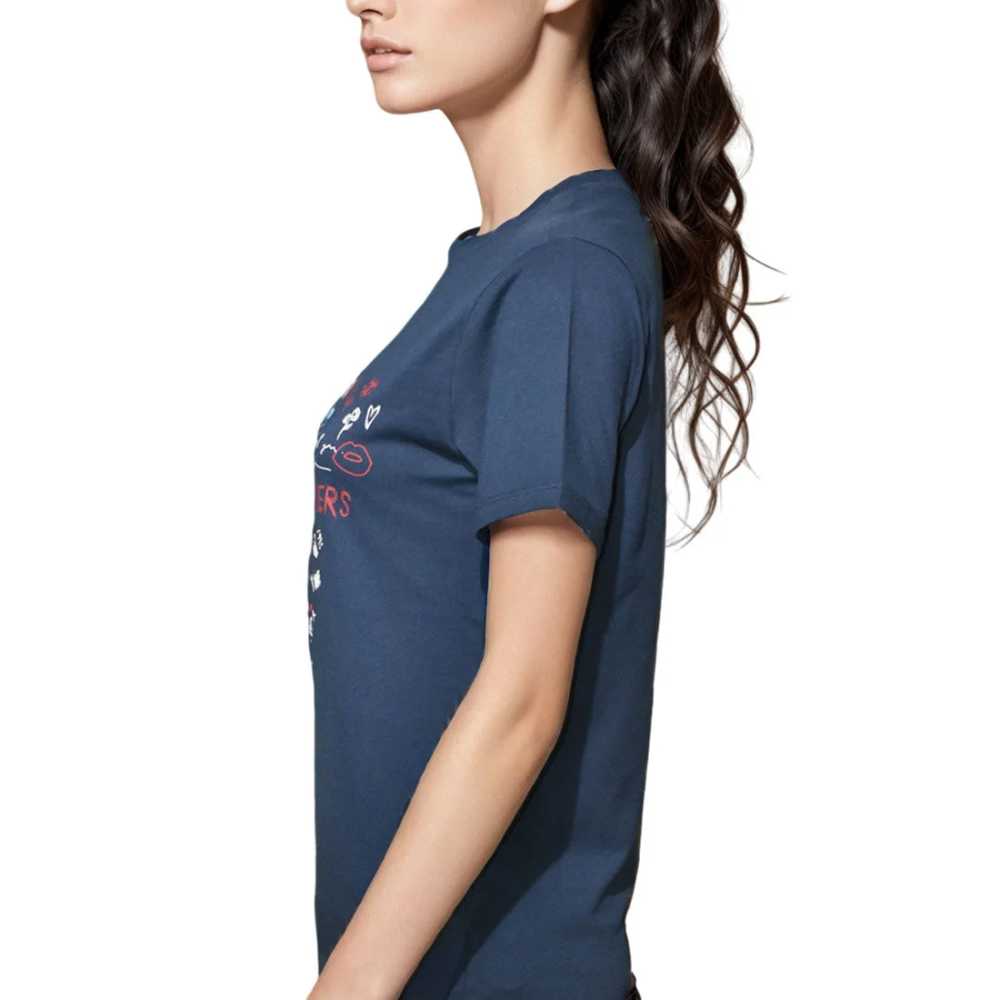 BOSS Blue Premium Quality Women T-shirt-2