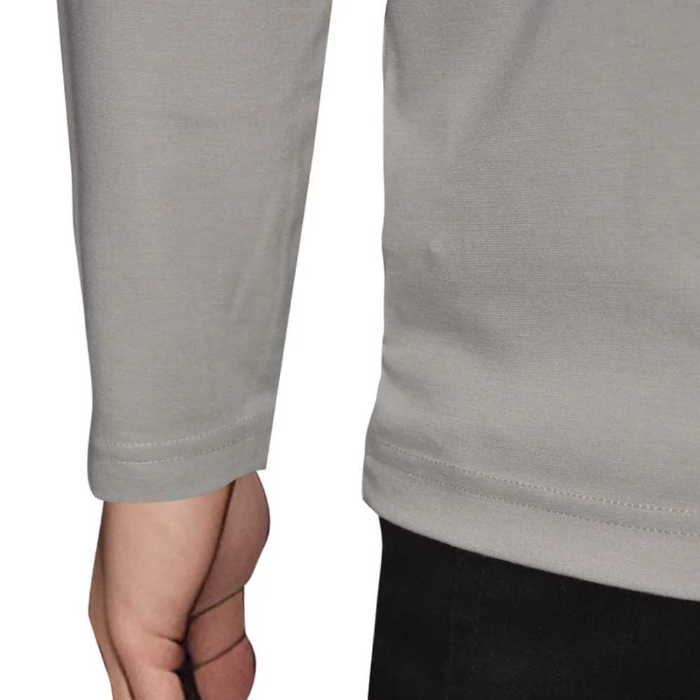 BOSS Cream Interlock Cotton Polo T-shirt with Stripe Logo-5