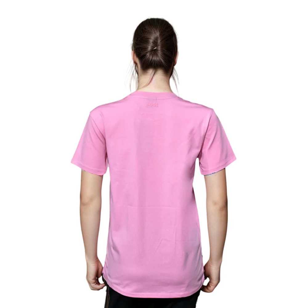 BOSS Pink Premium Quality Women T-shirt-1