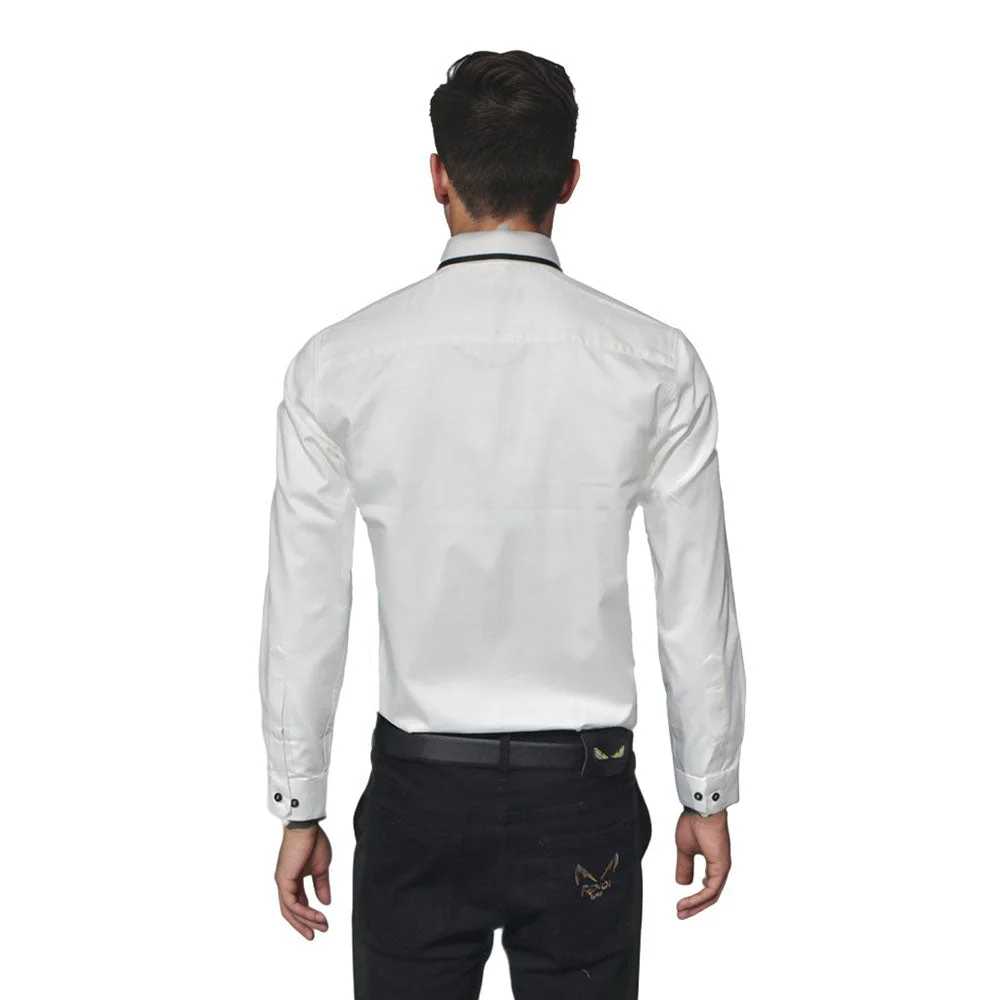 Balmain White Premium Quality Shirt-1