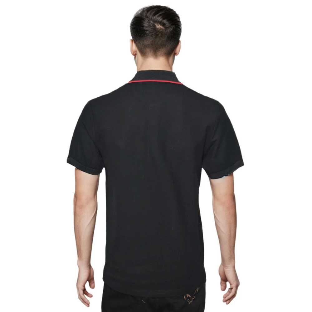 Burberry Icon Stripe Black Premium T-shirt-1