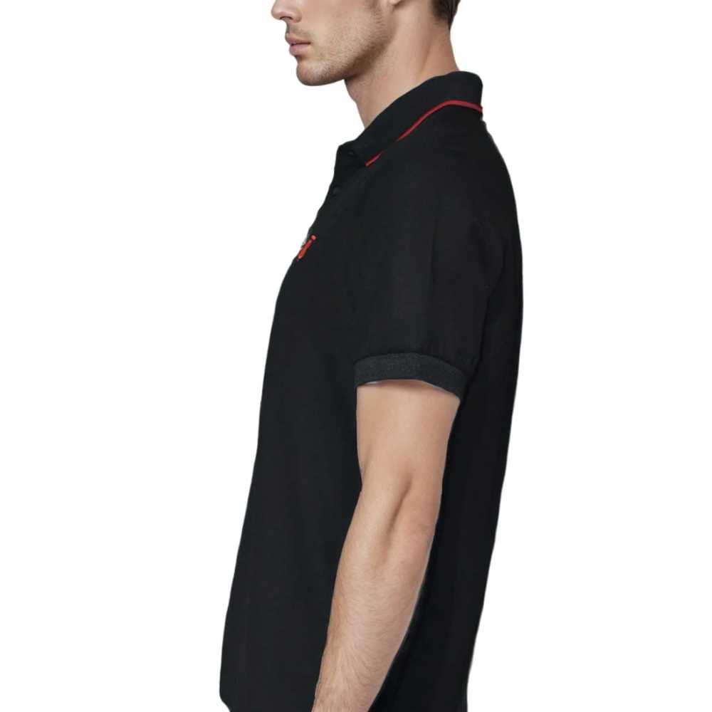 Burberry Icon Stripe Black Premium T-shirt-3