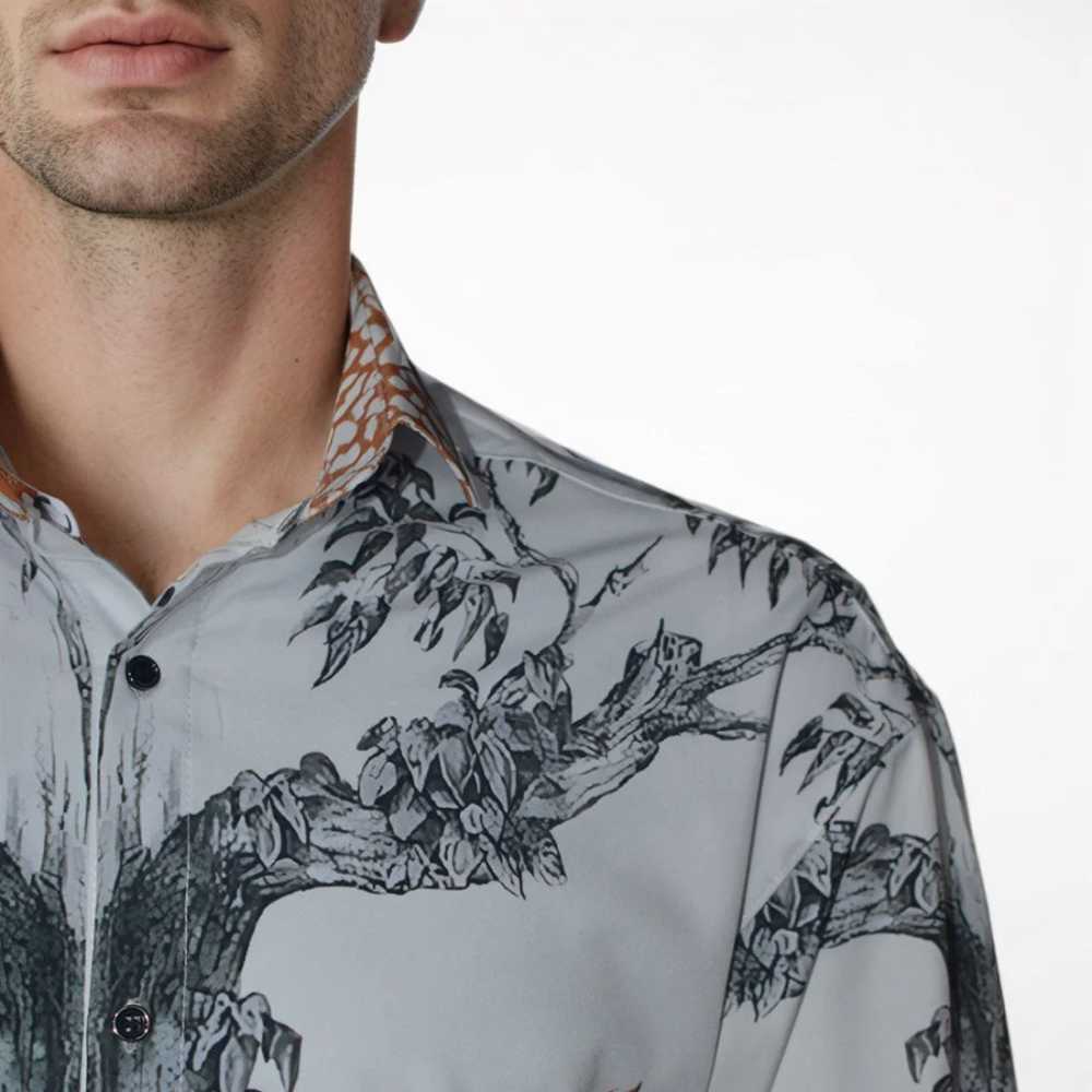 Burberry Carlota Deer Printed Premium Quality Shirt-4