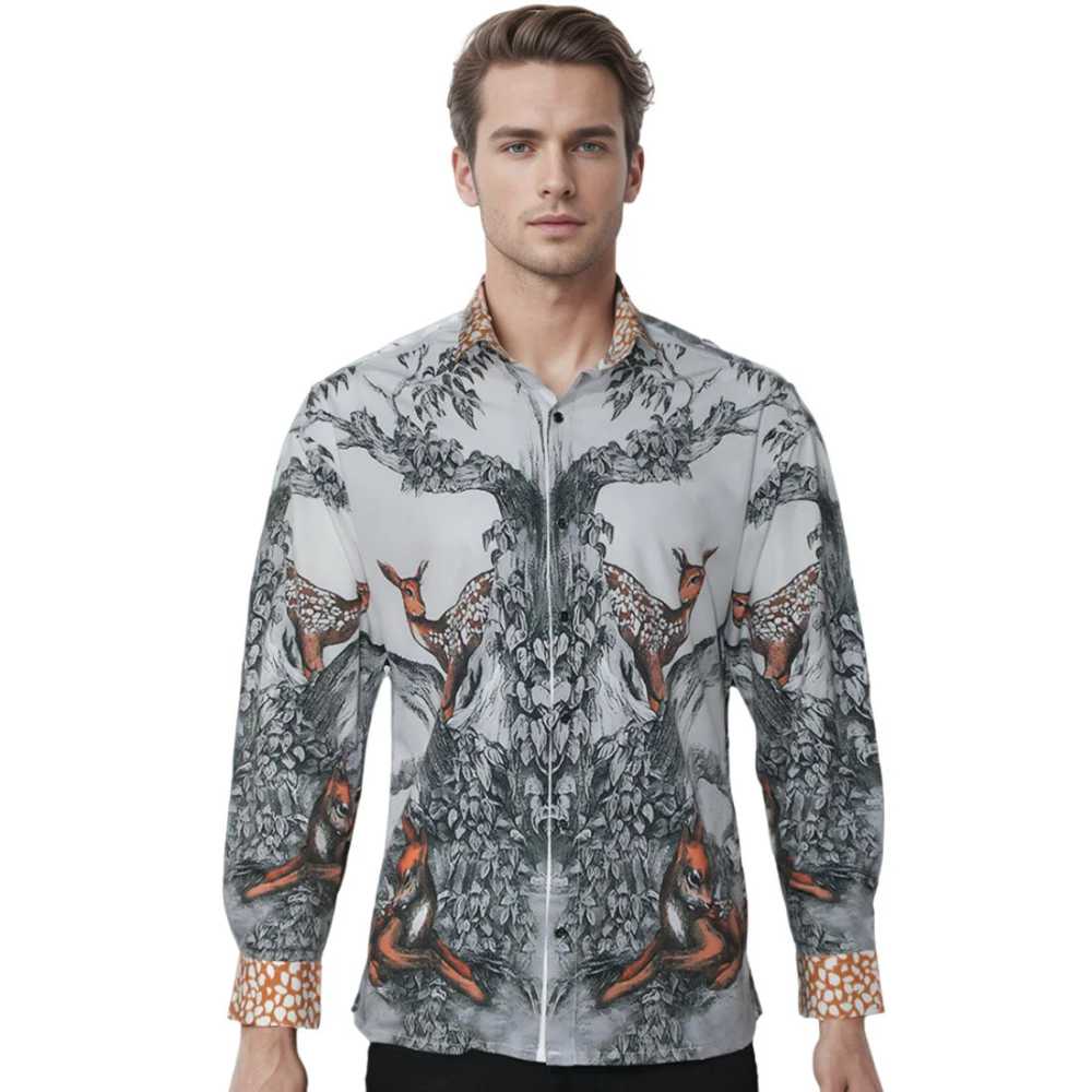 Burberry Carlota Deer Printed Premium Quality Shirt