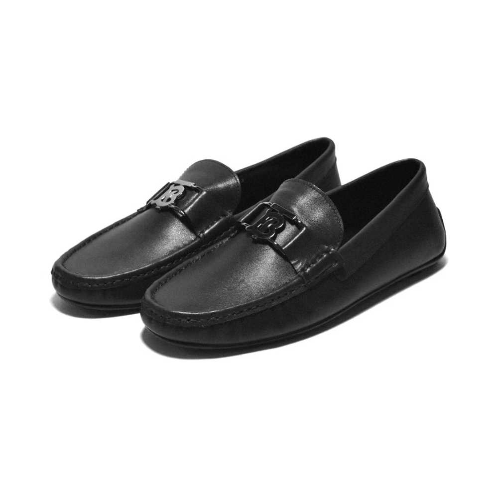 Burberry Black Premium Quality Loafers