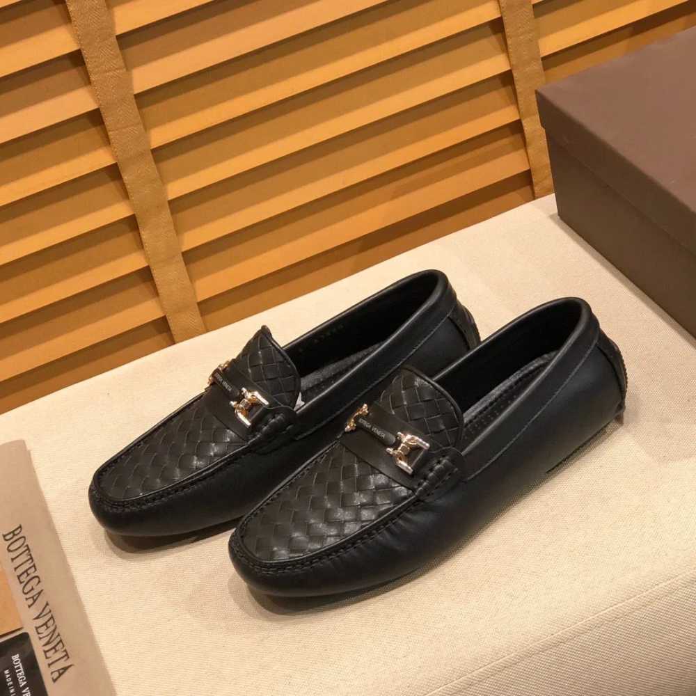 Bottega Veneta Black Premium Quality Loafers-0