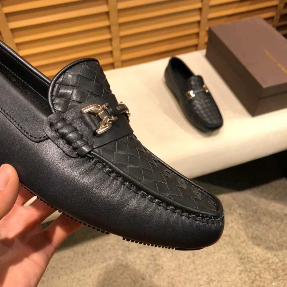 Bottega Veneta Black Premium Quality Loafers-4