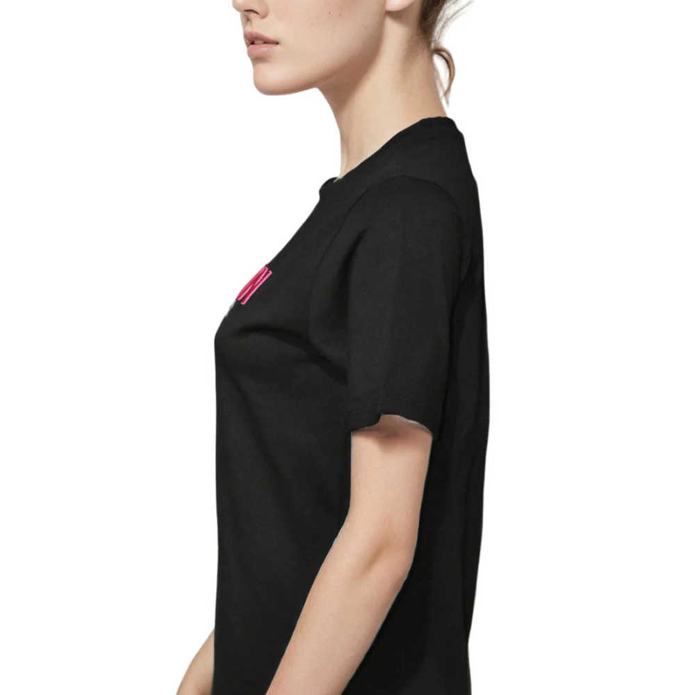 Balmain Black Premium Quality Women T-shirt-thumb-2
