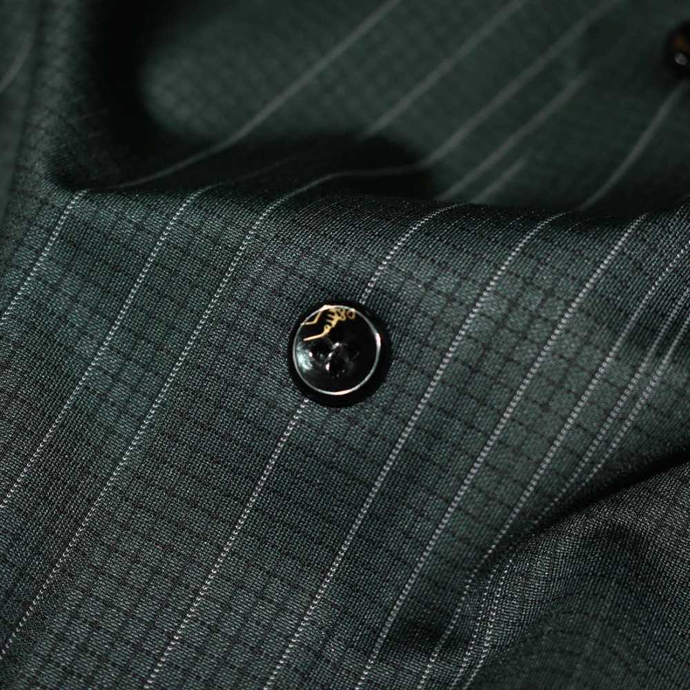 Burberry Dark Green Premium Quality Shirt-5