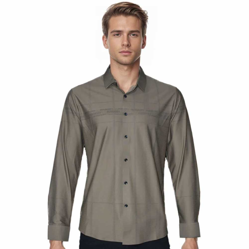 Burberry Brown Premium Quality Shirt