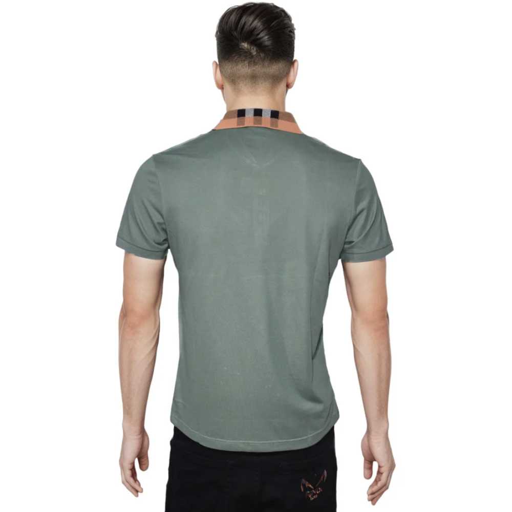 Burberry TB Embossed Logo Green Premium T-shirt-1