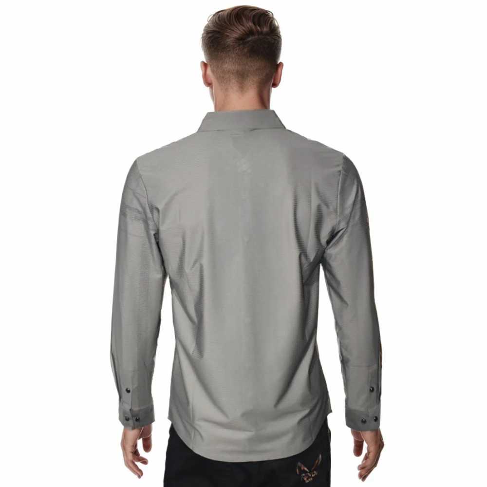 Burberry Grey Premium Quality Shirt-thumb-1