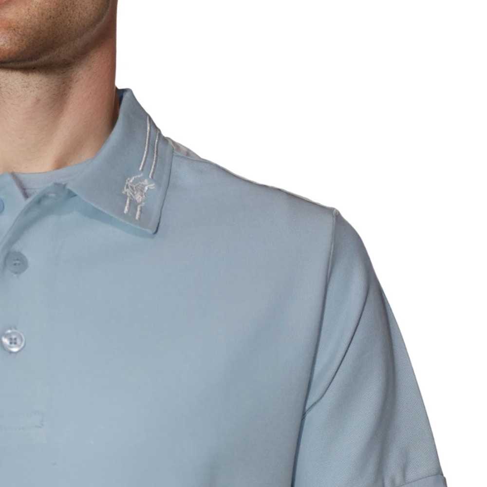 Burberry Sky Blue Premium Quality T-shirt-thumb-4