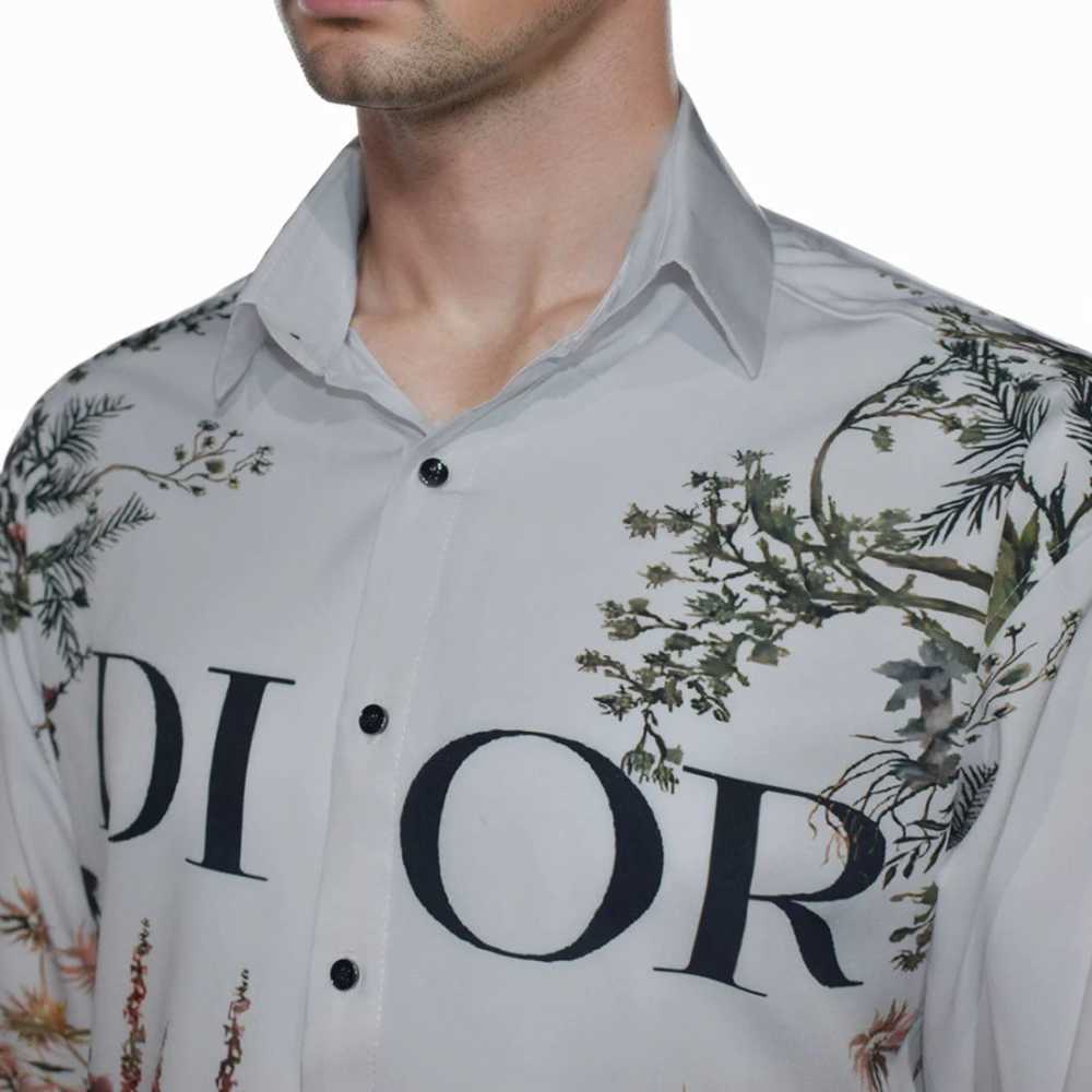 Christian Dior Flower Printed Premium Quality Shirt-thumb-2