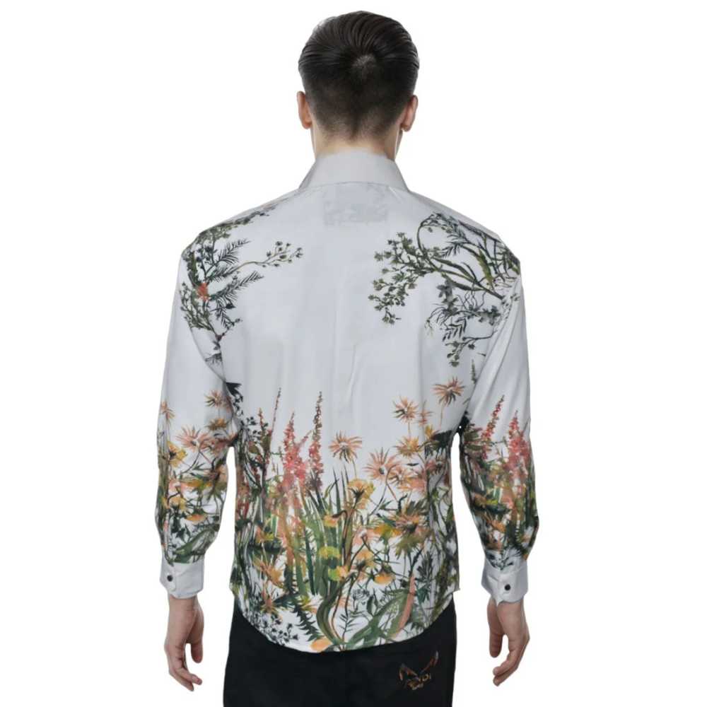 Christian Dior Flower Printed Premium Quality Shirt-thumb-1