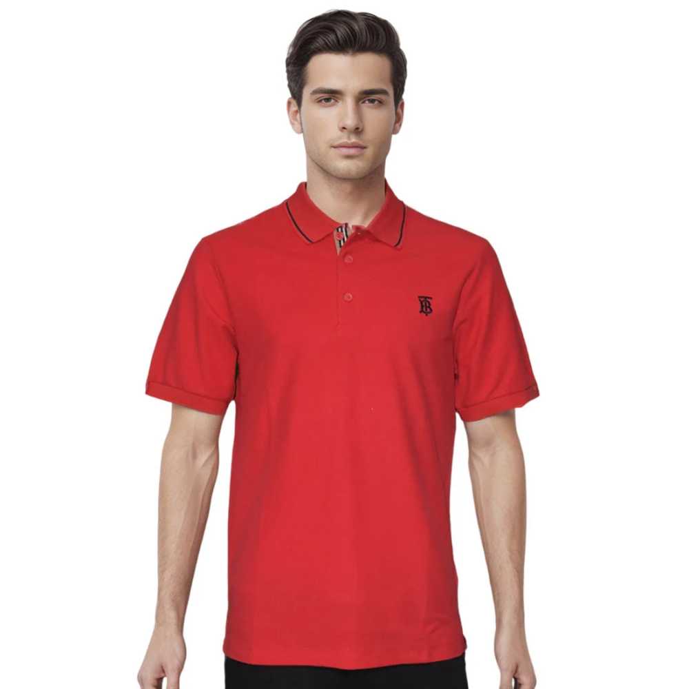 Burberry Icon Stripe Red Premium T-shirt