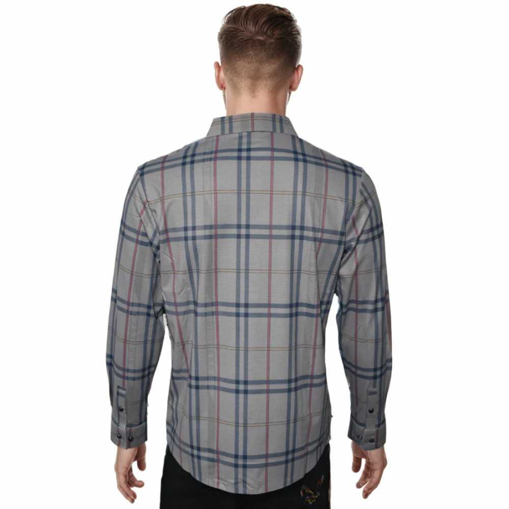 Burberry Grey Premium Quality Shirt-thumb-1