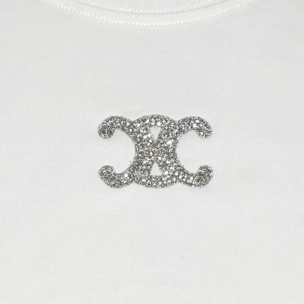 Celine White Premium Quality Women T-shirt-3