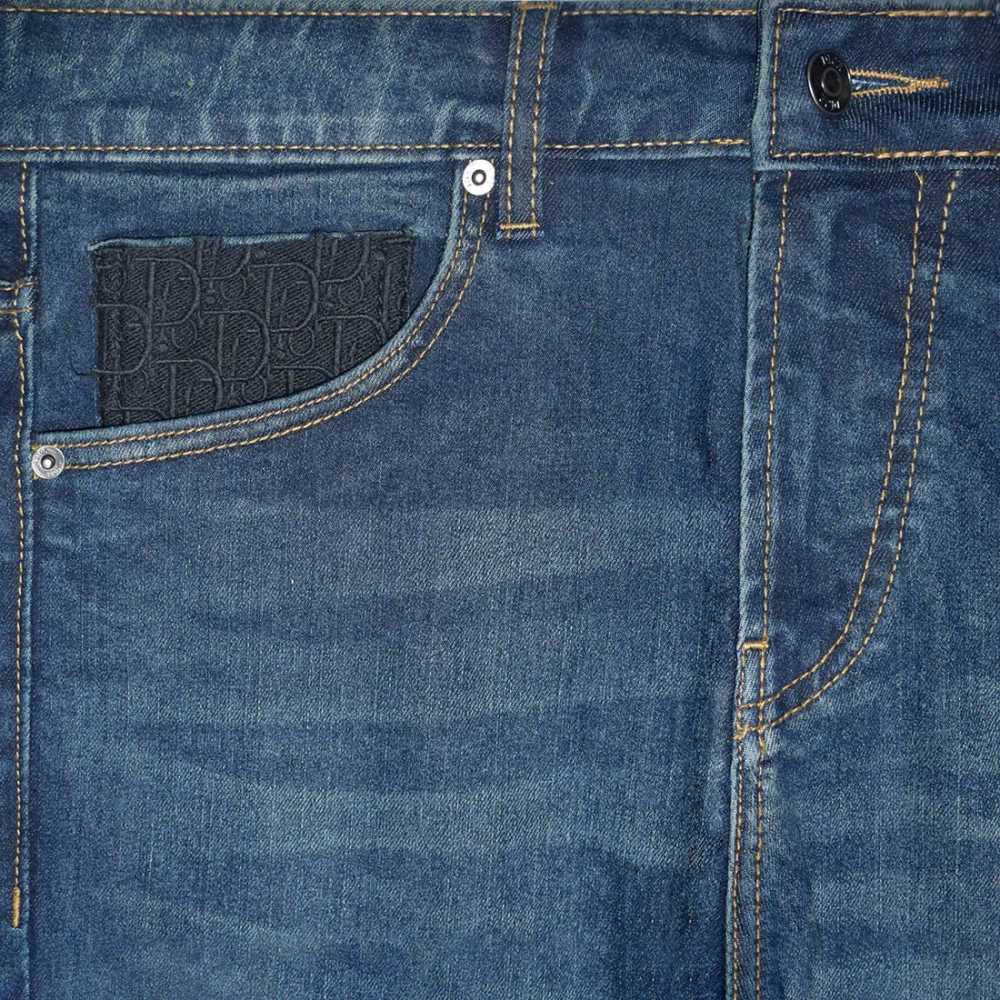 Dior Dark Blue Premium Quality Jeans-thumb-2