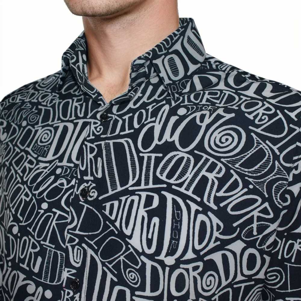 Dior Printed Black Premium Quality Shirt-2