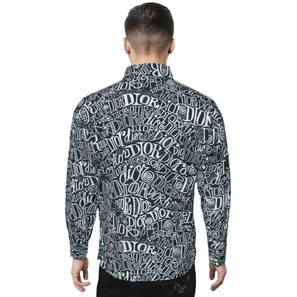 Dior Printed Black Premium Quality Shirt-1