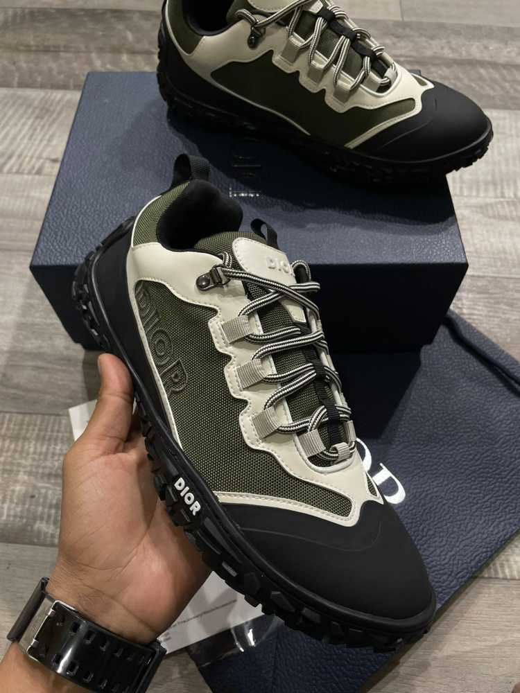 Dior Green Premium Quality Sneakers-thumb-1