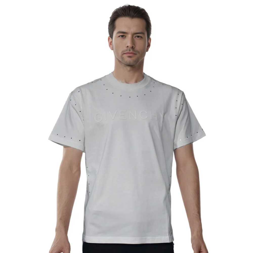 Givenchy White Premium Quality Short Sleeve T-shirt