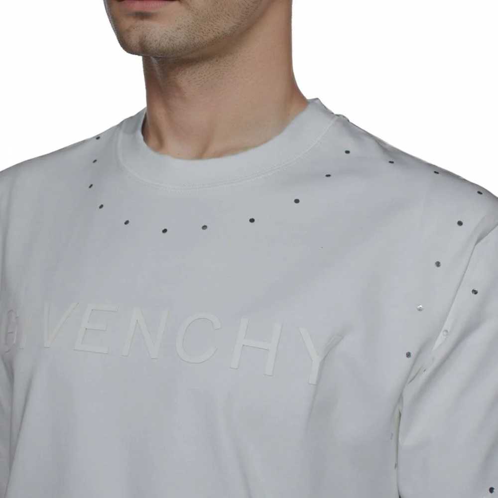 Givenchy White Premium Quality Short Sleeve T-shirt-2