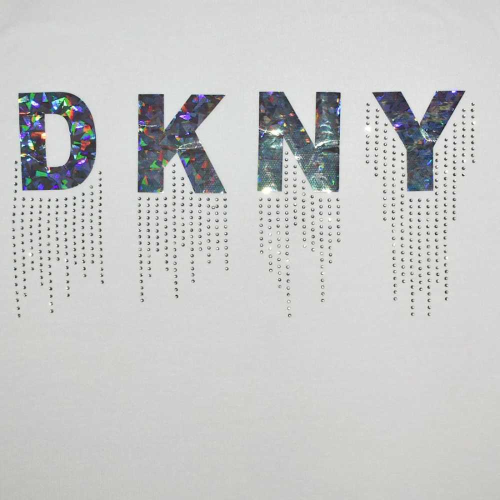 DKNY White Premium Quality Women T-shirt-3