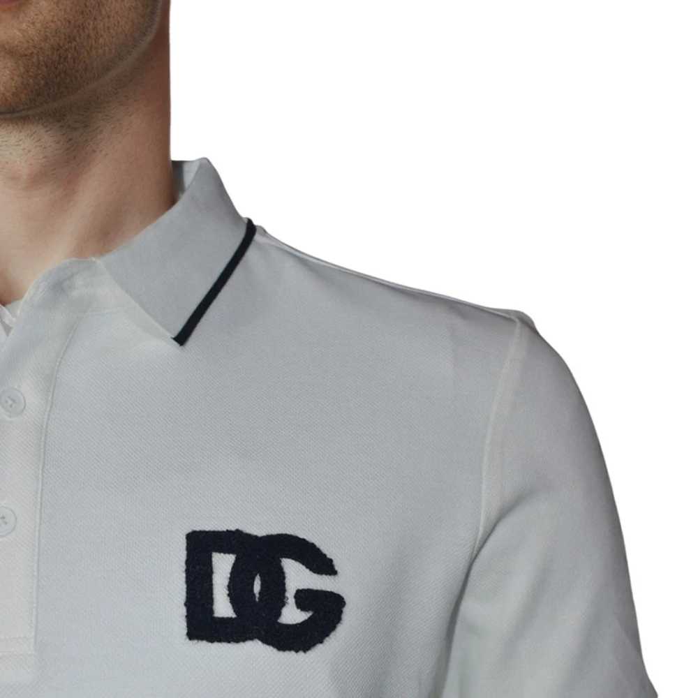 Dolce & Gabbana Embroidery logo White Premium T-shirt-4