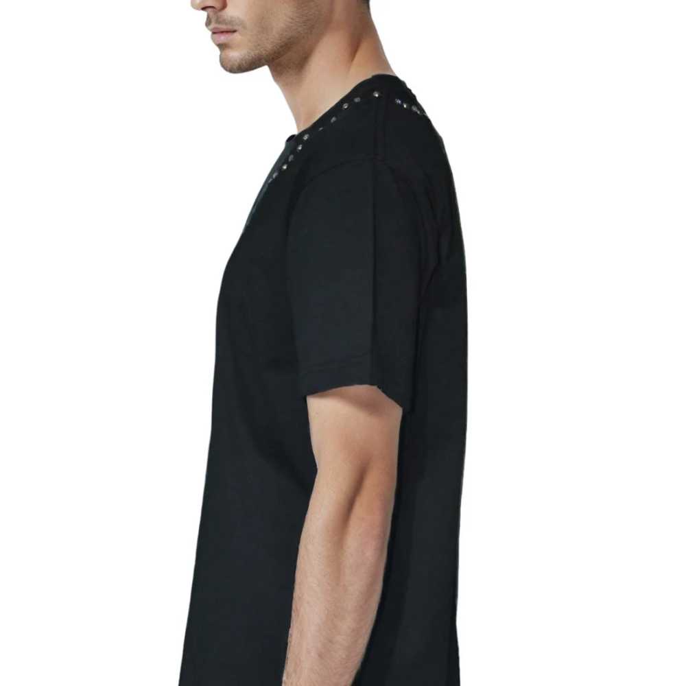 Dolce & Gabbana Studded logo Black Premium T-shirt-3
