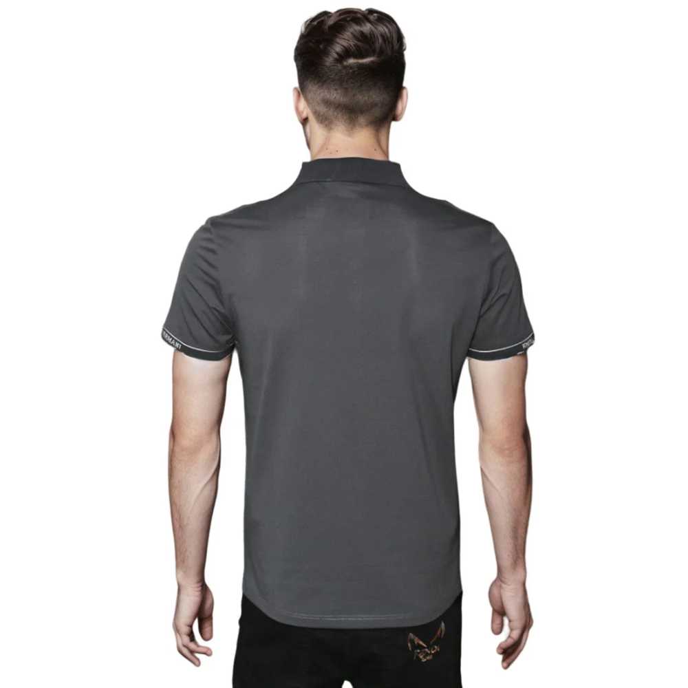 Emporio Armani Embossed logo Dark Grey Premium T-shirt-1