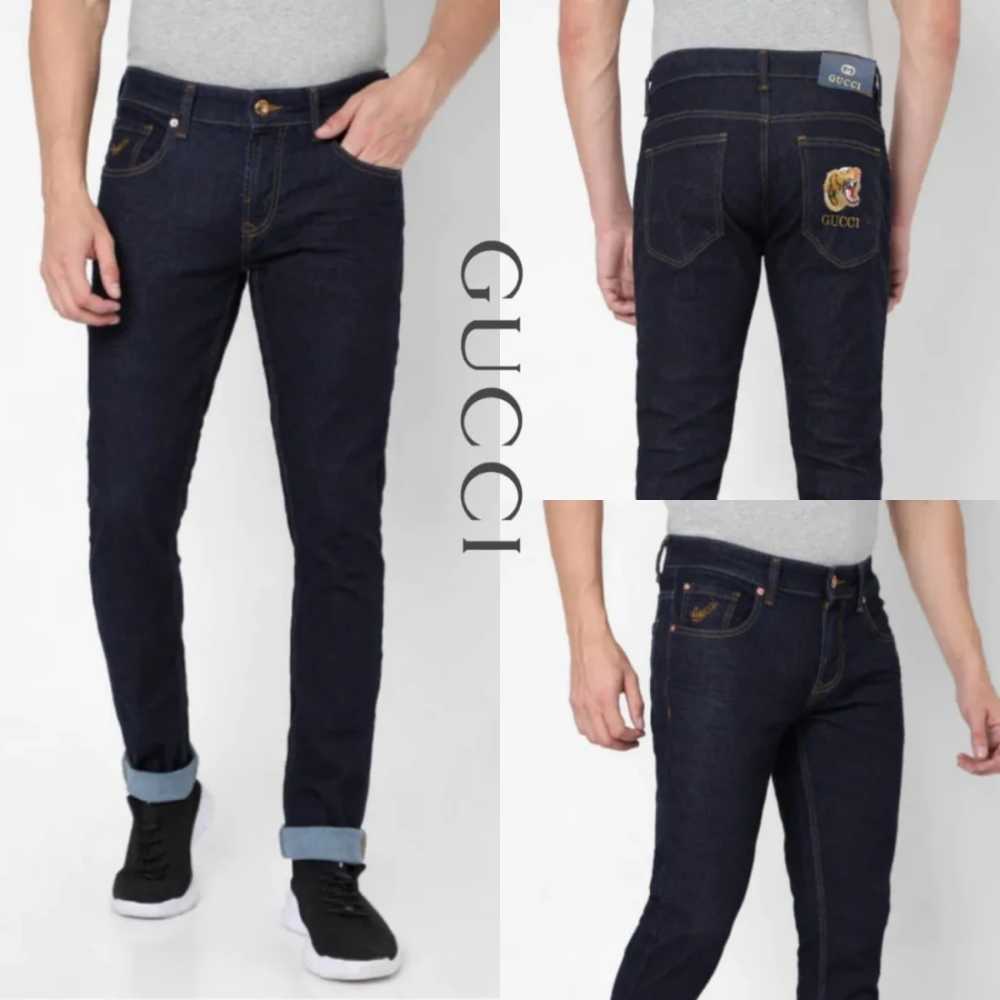 Gucci Blue Premium Quality Jeans-1