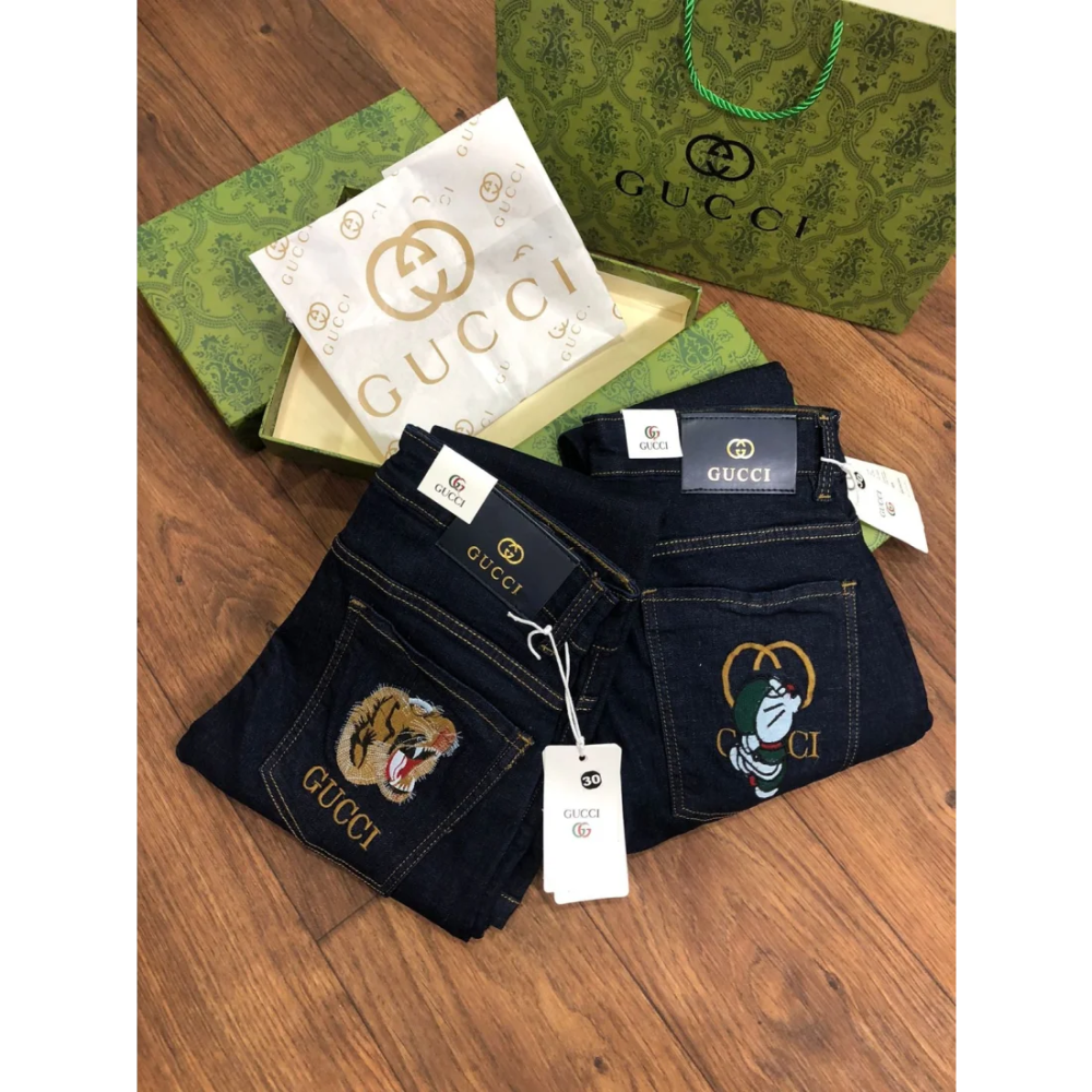 Gucci Blue Premium Quality Jeans-3