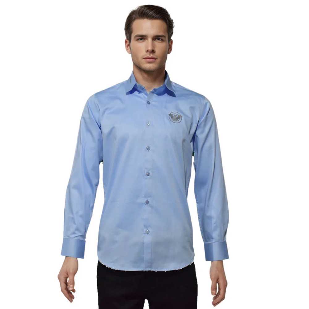Giorgio Armani Sky Blue Premium Quality Shirt-6