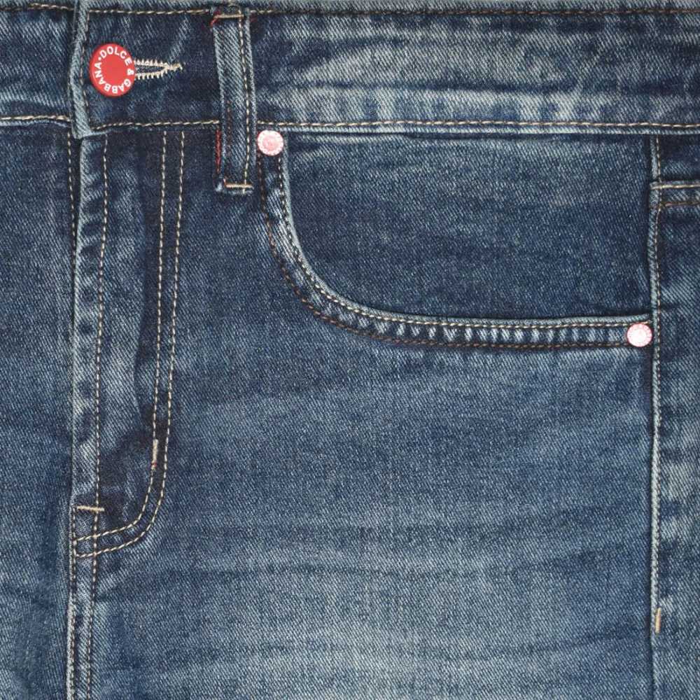 Dolce & Gabbana Dark Blue Premium Quality Denim Jeans-2