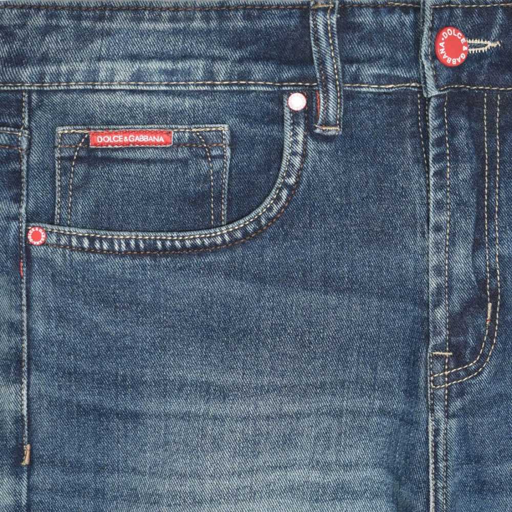 Dolce & Gabbana Dark Blue Premium Quality Denim Jeans-3