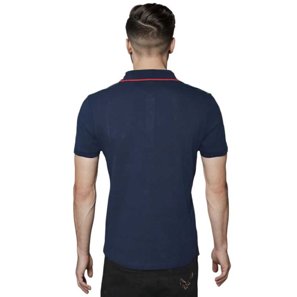 Dolce & Gabbana Embroidery logo Navy Blue Premium T-shirt-1